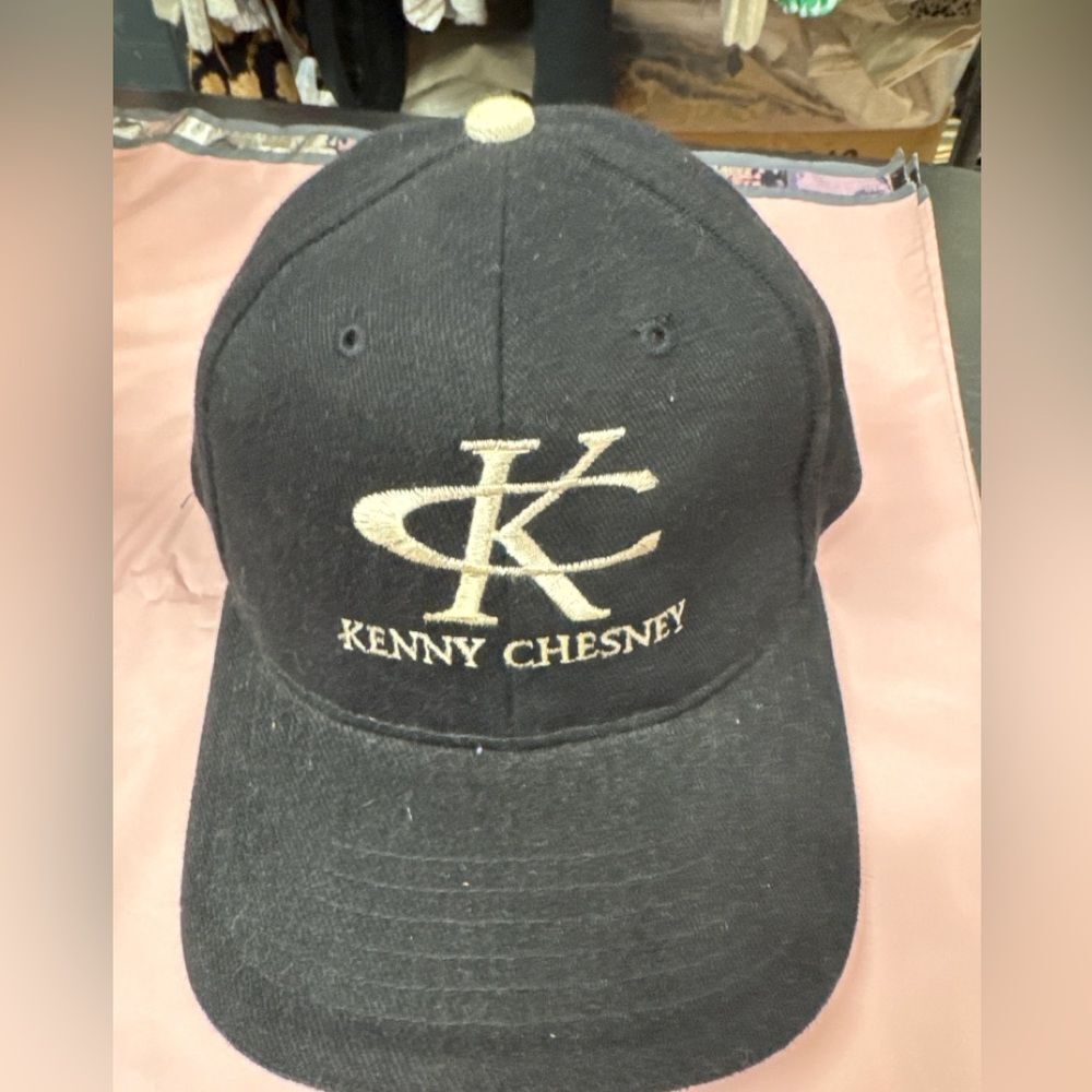 Kenny Chesney Black Label Hat – Adjustable – Black Cotton
